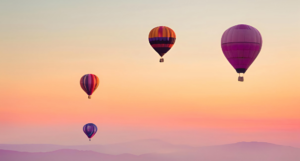 Amber Fort (Hot Air Balloon)