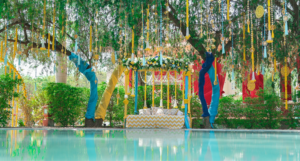 Poolside Haldi
