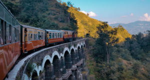 toy train ride Kasauli