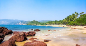 Majorda beach view