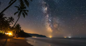 Stargaze at a Quiet Beach