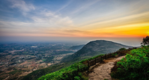 Sunset at Nandi Hills