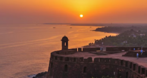 Sunset from Chapora Fort