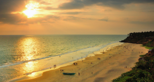Varkala Cliff Sunset Point