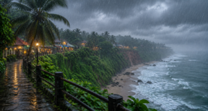 Varkala in Monsoon